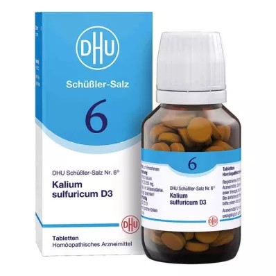 BIOCHEMIE DHU 6 Potassium sulphuricum D 3 Tablets, 200 Capsules BIOCHEMIE DHU 6 Potassium sulphuricum D 3 Tablets, 200 Capsules
