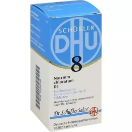 BIOCHEMIE DHU 8 Clorato de sódio D 3 comprimidos, 200 unid