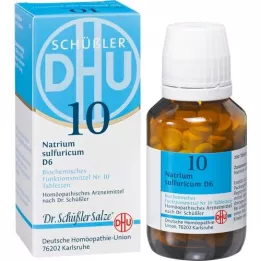 BIOCHEMIE DHU 10 Natrium sulfuricum D 6 comprimidos, 200 unid