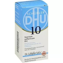 BIOCHEMIE DHU 10 Natrium sulfuricum D 12 Comprimidos, 200 Cápsulas