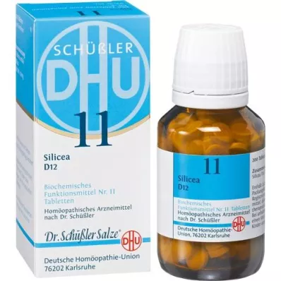 BIOCHEMIE DHU 11 Silicea D 12 Comprimidos, 200 Cápsulas