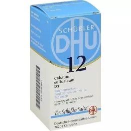 BIOCHEMIE DHU 12 Calcium sulphuricum D 3 Tablets, 200 Capsules