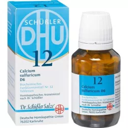 BIOCHEMIE DHU 12 Calcium sulphuricum D 6 Tablets, 200 Capsules