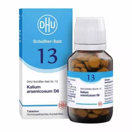 BIOCHEMIE DHU 13 Kalium arsenicosum D 6 Comprimidos, 200 Cápsulas