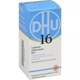 BIOCHEMIE DHU 16 Clorato de lítio D 12 comprimidos, 200 unid
