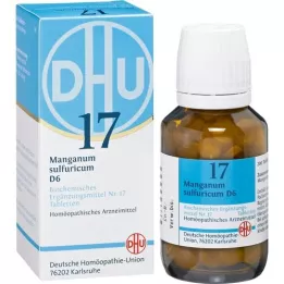 BIOCHEMIE DHU 17 Manganum sulphuricum D 6 Tablets, 200 Capsules