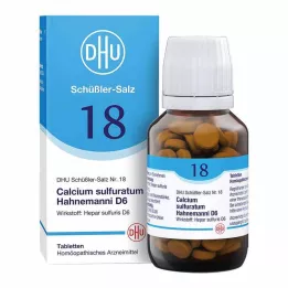 BIOCHEMIE DHU 18 Calcium sulphuratum D 6 Tablets, 200 Capsules