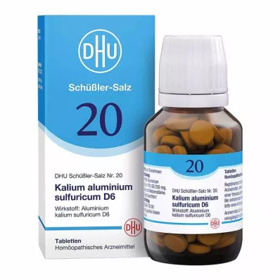 BIOCHEMIE DHU 20 Potassium alum.sulfur.D 6 Tablets, 200 pcs