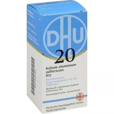 BIOCHEMIE DHU 20 Potassium alum.sulfur.D 12 Tablets, 200 pcs
