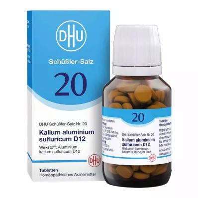 BIOCHEMIE DHU 20 Potassium alum.sulfur.D 12 Tablets, 200 pcs BIOCHEMIE DHU 20 Potassium alum.sulfur.D 12 Tablets, 200 pcs