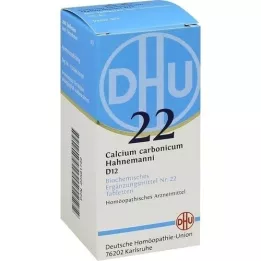 BIOCHEMIE DHU 22 Calcium carbonicum D 12 comprimidos, 200 unid