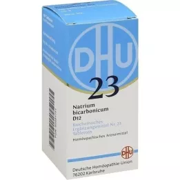 BIOCHEMIE DHU 23 Natrum bicarbonicum D 12 comprimidos, 200 unid