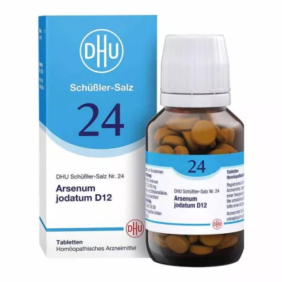 BIOCHEMIE DHU 24 Arsenum iodatum D 12 comprimidos, 200 unid BIOCHEMIE DHU 24 Arsenum iodatum D 12 comprimidos, 200 unid