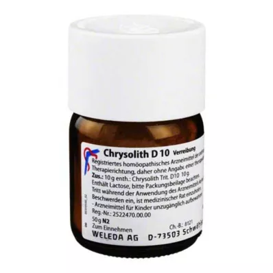 CHRYSOLITH D 10 Trituração, 50 g