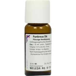 PANKREAS Diluição D 6, 50 ml