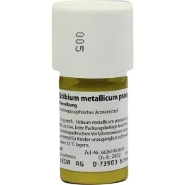 STIBIUM METALLICUM PRAEPARATUM D 10 Trituração, 20 g