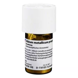 STIBIUM METALLICUM PRAEPARATUM D 20 Trituração, 20 g