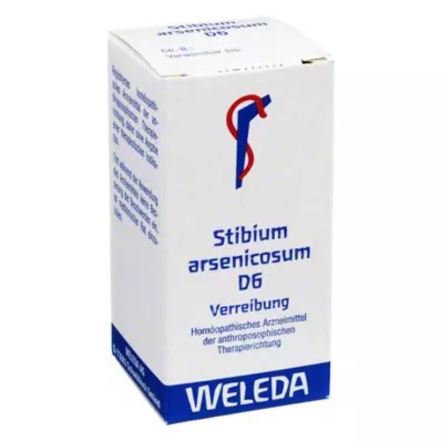 STIBIUM ARSENICOSUM D 6 Trituração, 20 g STIBIUM ARSENICOSUM D 6 Trituração, 20 g
