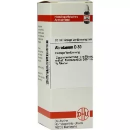 ABROTANUM Diluição D 30, 20 ml