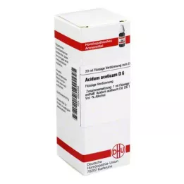 ACIDUM ACETICUM Diluição D 6, 20 ml