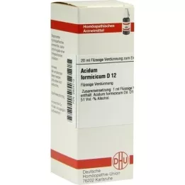 ACIDUM FORMICICUM Diluição D 12, 20 ml