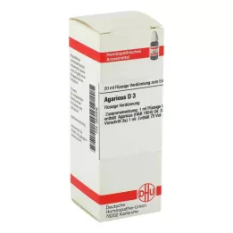 AGARICUS Diluição D 3, 20 ml