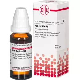 ASA FOETIDA Diluição D 8, 20 ml