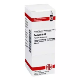 BERBERIS Diluição D 12, 20 ml