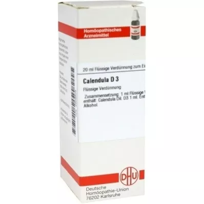 CALENDULA Diluição D 3, 20 ml