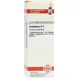 CAMPHORA Diluição D 2, 20 ml