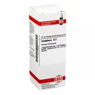 CAMPHORA Diluição D 2, 20 ml CAMPHORA Diluição D 2, 20 ml