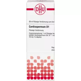 CARDIOSPERMUM D 1 diluição, 20 ml