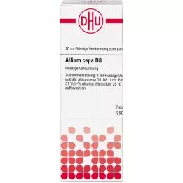 ALLIUM CEPA Diluição D 8, 20 ml