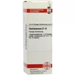 CHELIDONIUM Diluição D 12, 20 ml