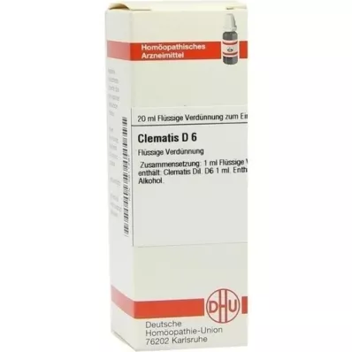 CLEMATIS Diluição D 6, 20 ml