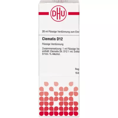 CLEMATIS Diluição D 12, 20 ml