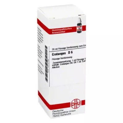 CRATAEGUS Diluição D 6, 20 ml
