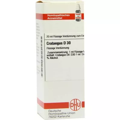 CRATAEGUS Diluição D 30, 20 ml