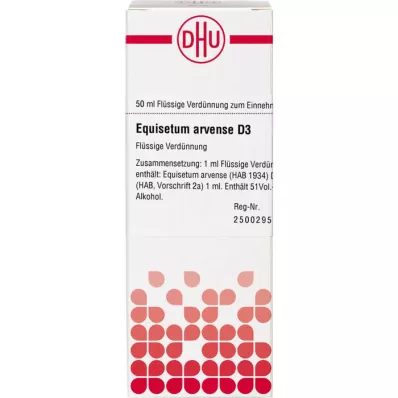 EQUISETUM ARVENSE Diluição D3, 50 ml