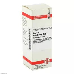 FERRUM METALLICUM Diluição D 30, 20 ml