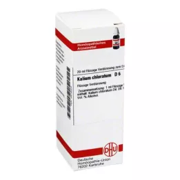 KALIUM CHLORATUM Diluição D 6, 20 ml