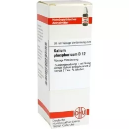 KALIUM PHOSPHORICUM Diluição D 12, 20 ml