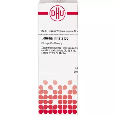 LOBELIA INFLATA Diluição D 6, 20 ml