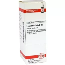 LOBELIA INFLATA Diluição D 30, 20 ml