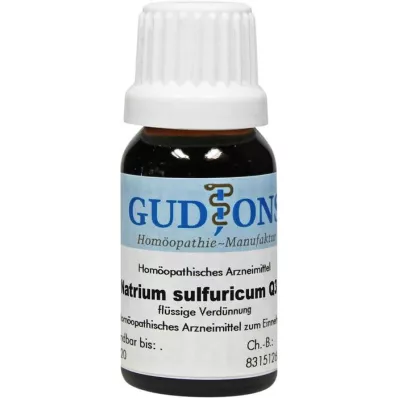 NATRIUM SULFURICUM Solução Q 3, 15 ml