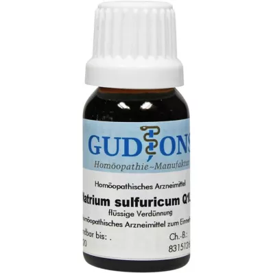 NATRIUM SULFURICUM Solução Q 10, 15 ml