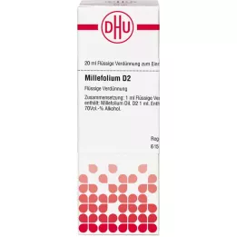 MILLEFOLIUM Diluição D 2, 20 ml