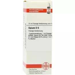 OPIUM Diluição D 6, 20 ml