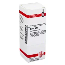 OPIUM Diluição D 12, 20 ml
