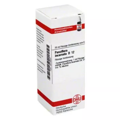 PASSIFLORA INCARNATA Diluição D 12, 20 ml PASSIFLORA INCARNATA Diluição D 12, 20 ml